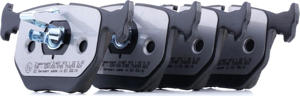 ZIMMERMANN 21487.970.1 - Bremsbeläge für 3er (E46), 5er (E39), 7er (E38), X3 (E83), X5 (E53), Z4 (E86), Z4 (E85), Z8 (E52), Range Rover III (L322)