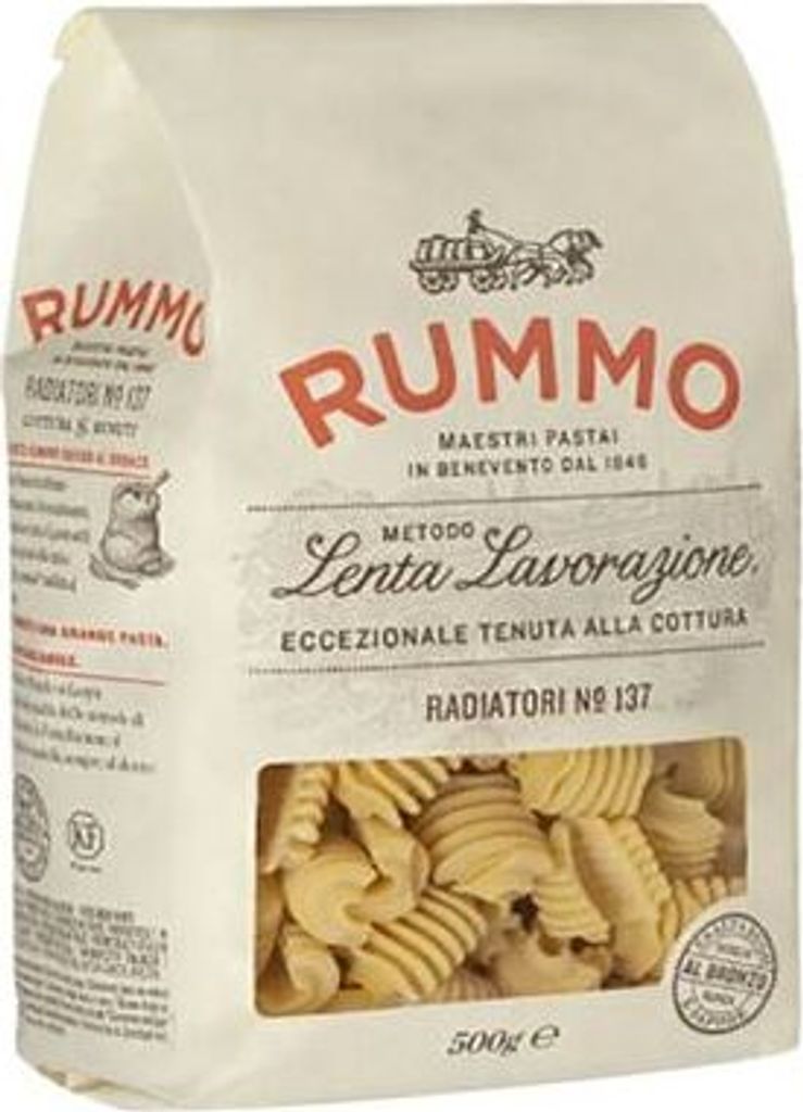 Rummo Pasta Radiatori No. 137 - Pasta aus Hartweizengrieß Produktbild 