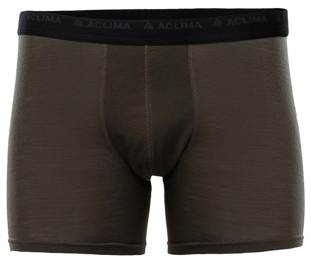 LightWool Shorts/Boxer Men grau M - tarmac