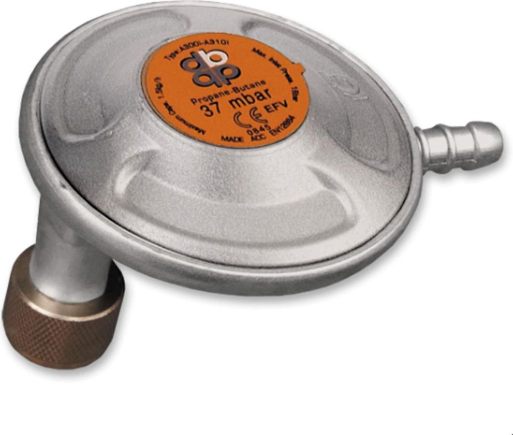 37 mbar Winkel-Gasdruckregler