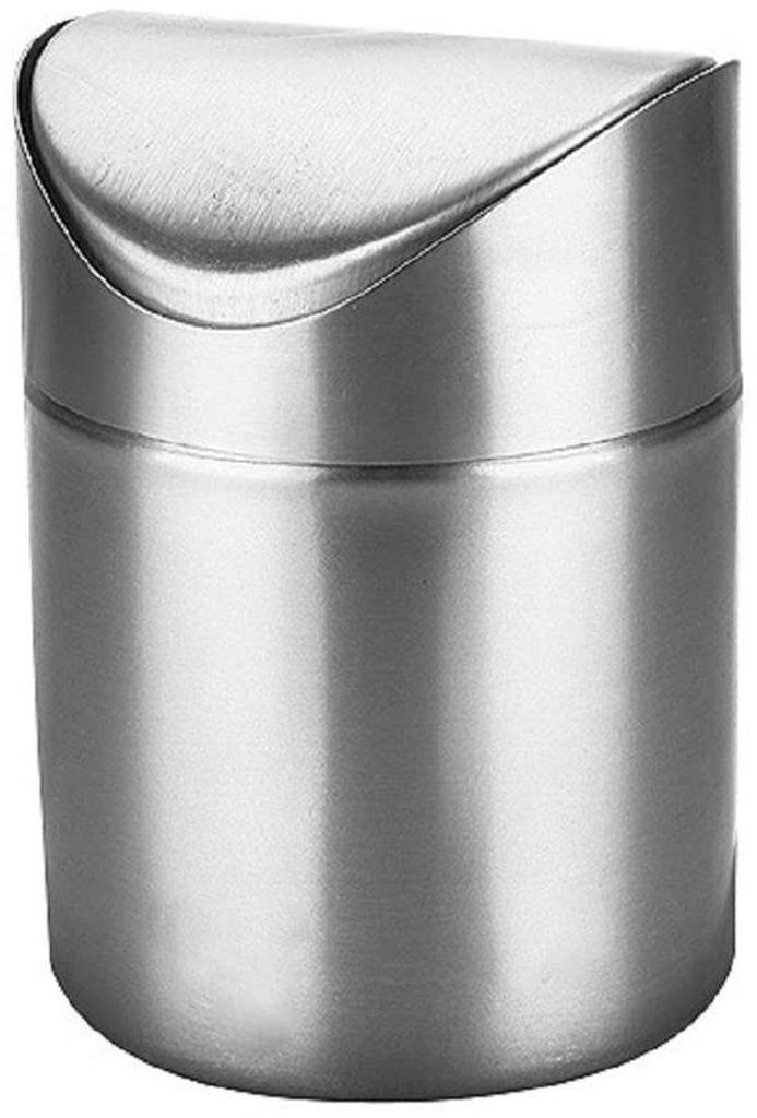 Mini RVS Dekel Swing Bin - 12 x 12 x 165 cm - 15 L - Kaffee- und Teebeutelbehälter