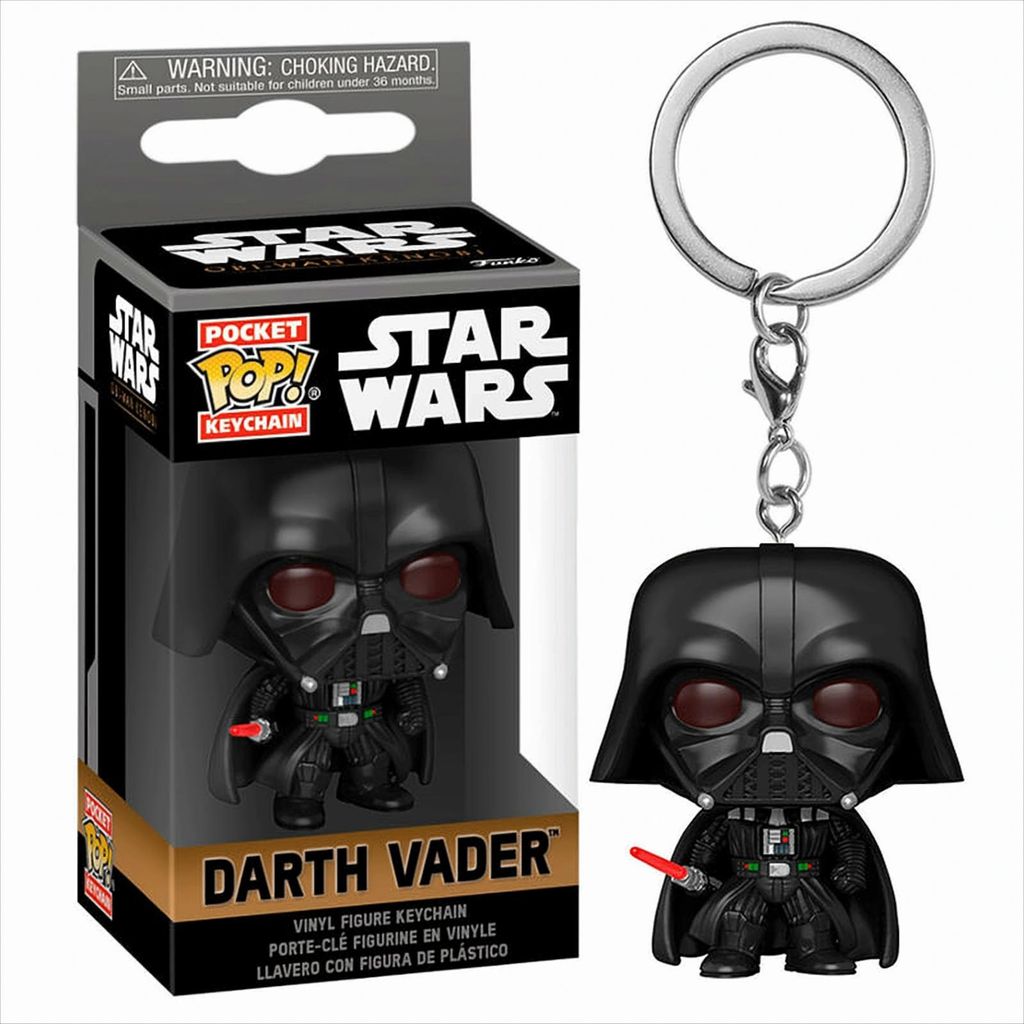 Funko Pop! Keychain: Star Wars - Obi-Wan Kenobi - Darth Produktbild 
