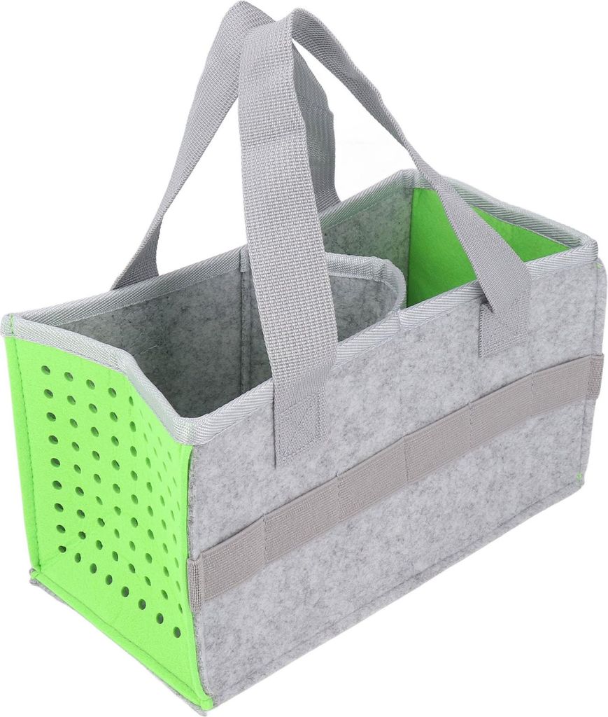 Tragbarer Tragetasche zusätzlicher Raum Filzkoffer für Toniebox Player Starter Set Green