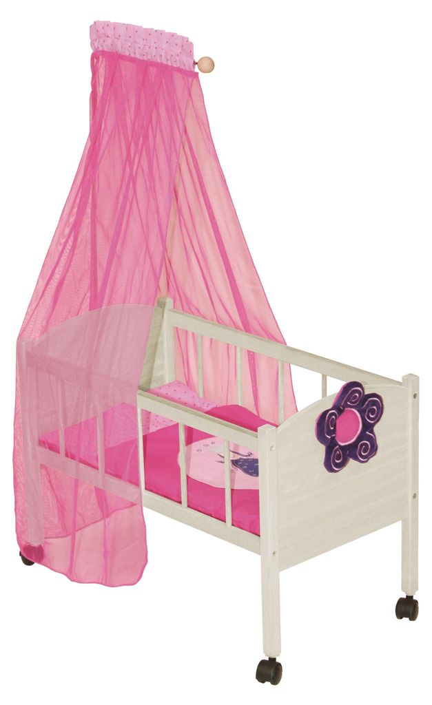 roba Puppenbett Serie 'Happy Fee', Holz natur inkl. Produktbild 