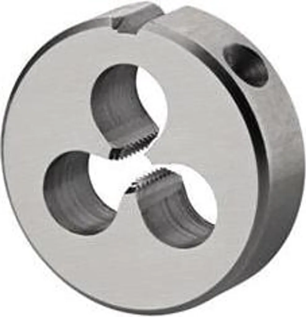 Filière ronde HSS M2 x 0.4mm DORMER pas gros pour filetage extérieur 6g
