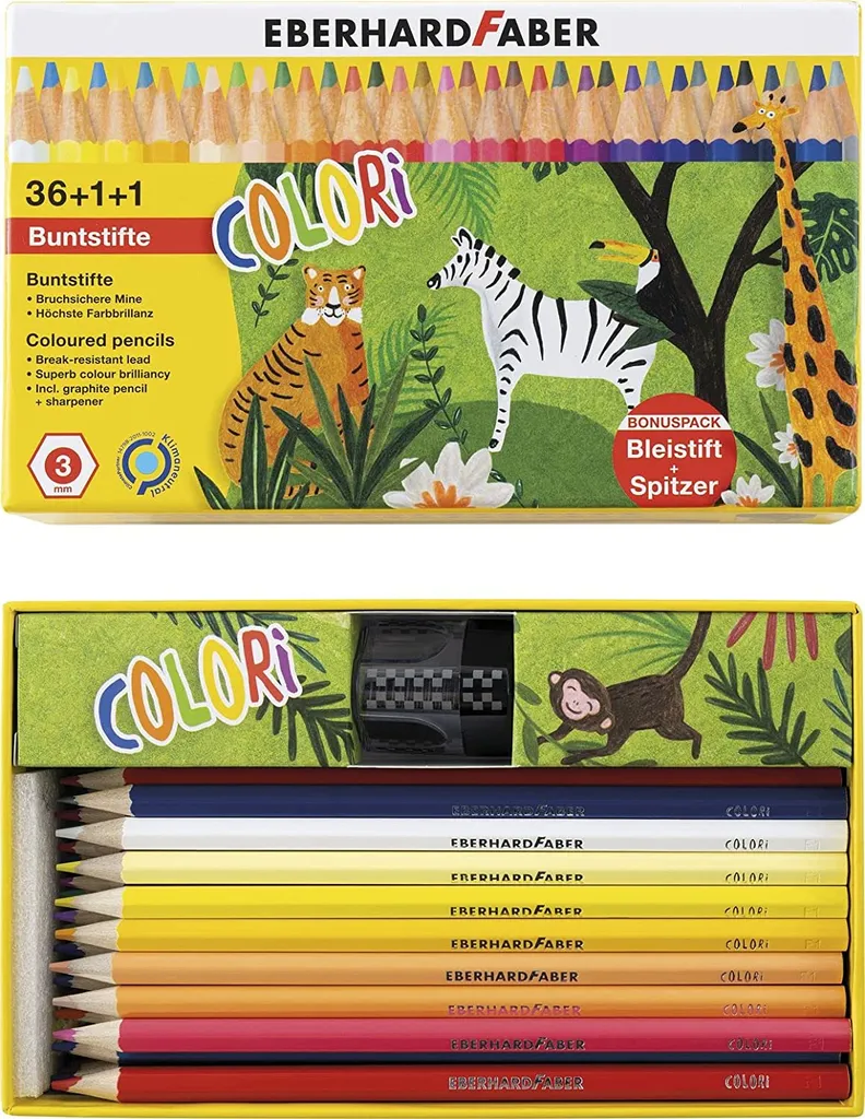 Crayons Eberhard Faber EF-514838 à mine tendre pour dégradés parfaits