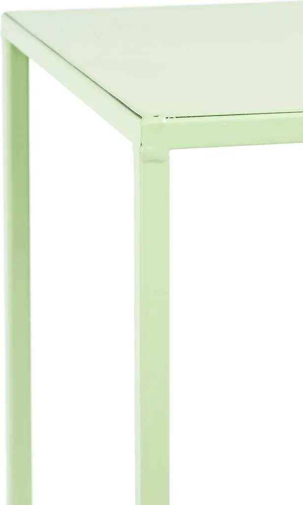 Table d'appoint en fer robuste Quinty, design minimaliste, set de 3 - 3