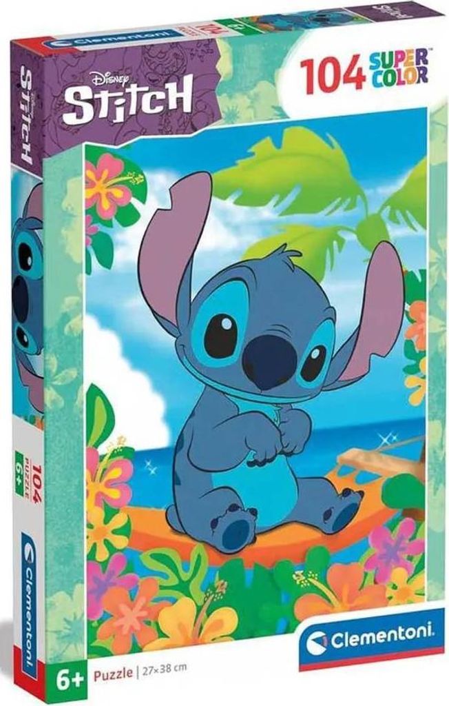 Clementoni Legpuzzel Super Color Stitch, 104e. Image du produit 