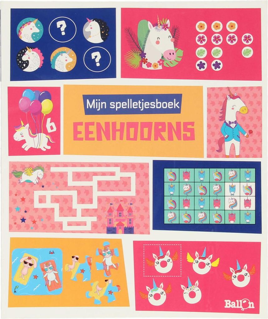 Mein Spielbuch Einhörner