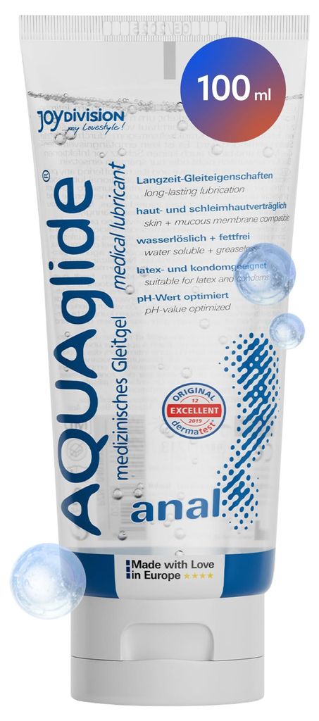 JOYDIVISION Originale Aquaglide Anal 100 ml Gleitgel è un Immagine del prodotto 