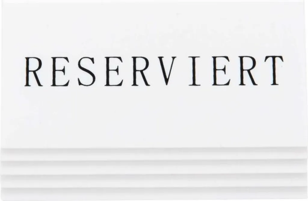 Évitez les erreurs de placement avec ces 5 supports de table Reserviert