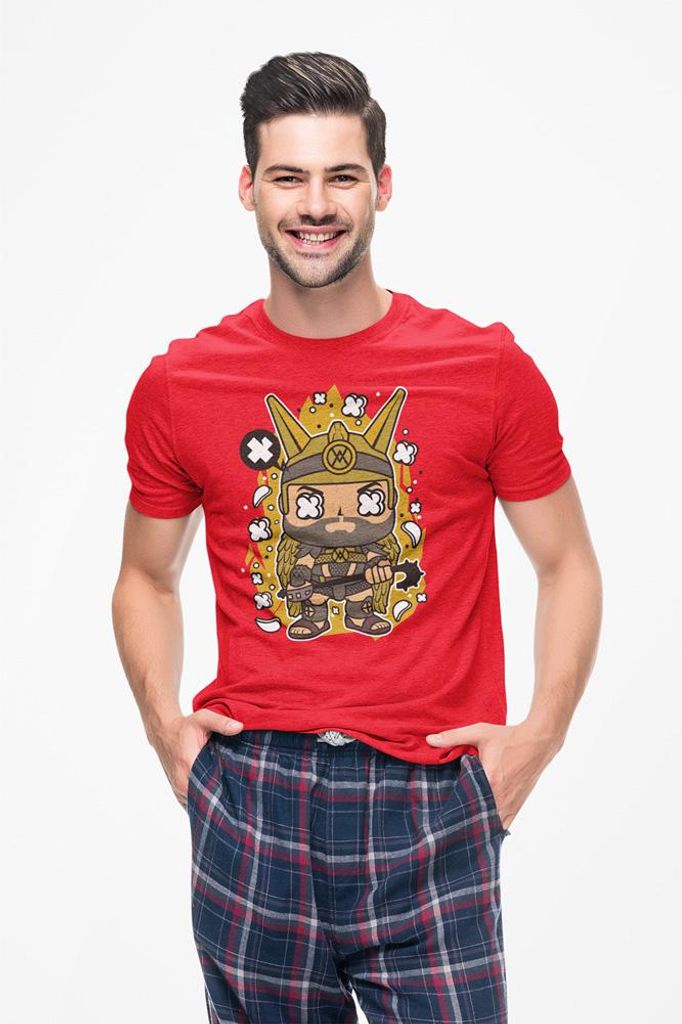 D&B Uni Polo PC00086 Prince Vultan Rot-Größe M