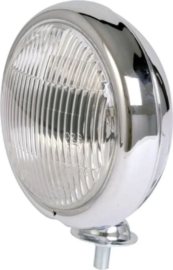 HIGHSIDER Smart Antibrouillards LED 4 1/2, boîtier plat, chrome/noir