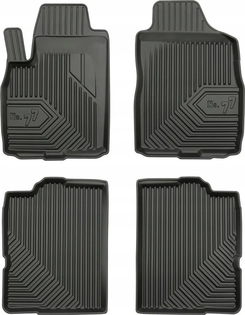 Tappetini Auto Gomma FIAT Panda 2 (169) 2003-2012 | No Odore 77