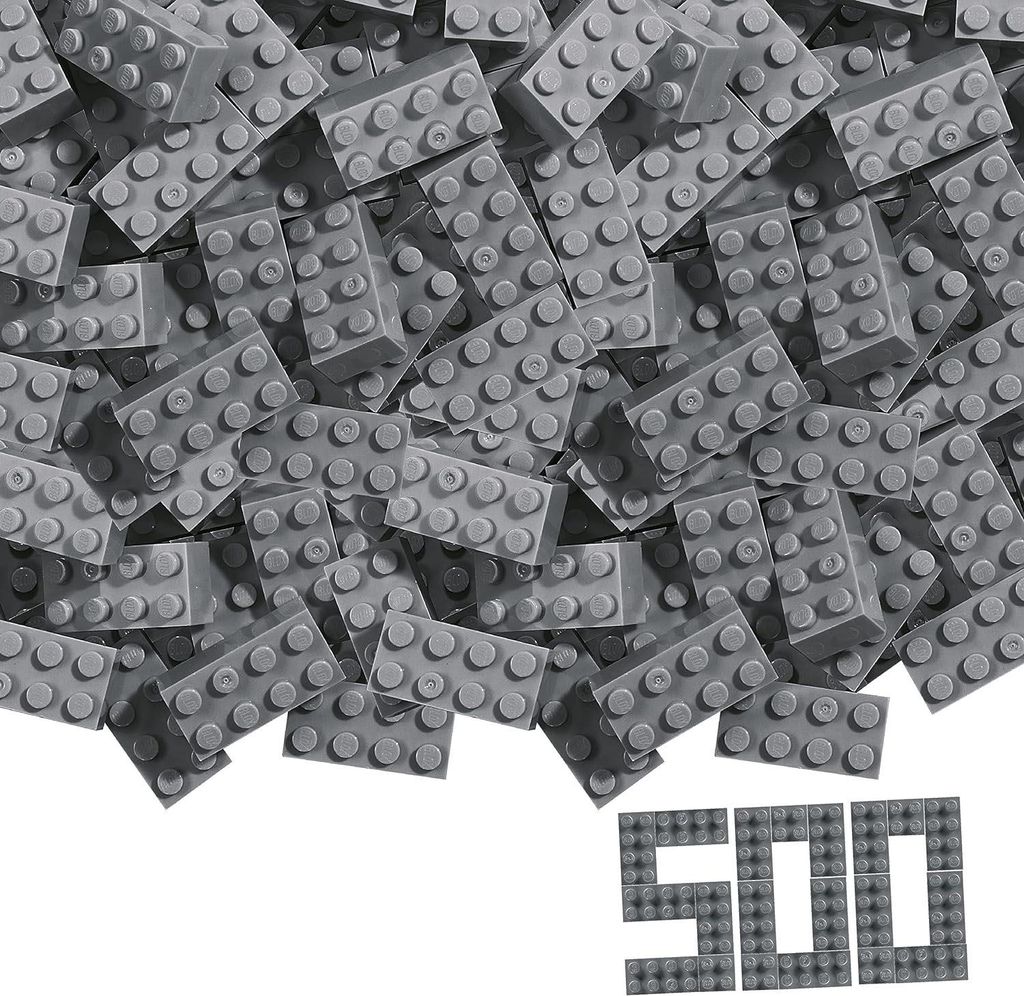 Androni 104114549 - Blox 500 graue 8er Steine lose Produktbild 