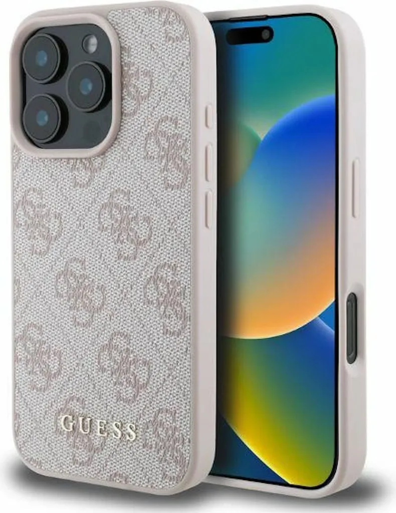 Guess Guhcp16Xg4Gfpi Iphone 16 Pro Max 6,9 Różowy/Rosa Custodia rigida 4G Classic - 1