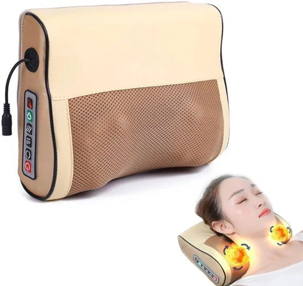 Appareil de massage polyvalent pour soulager cervicales, dos et pieds