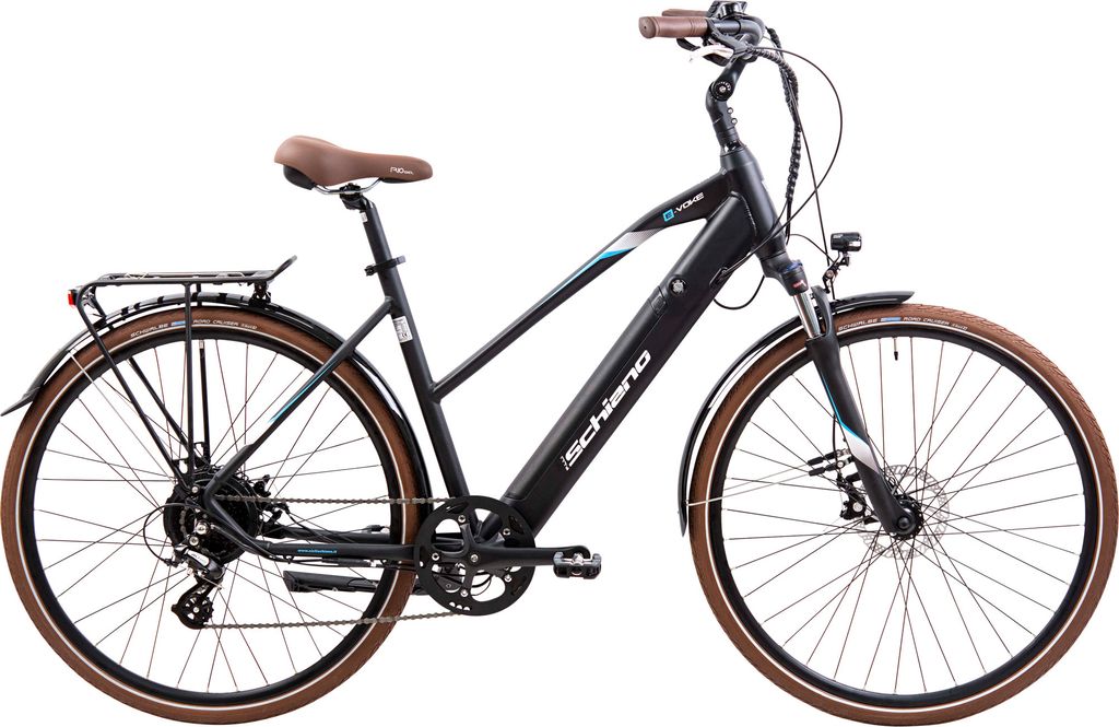 Schiano E-Bike Trekking 28 Zoll 8-Gang 418 Wh schwarz Produktbild 
