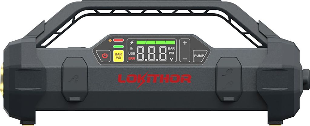 Lokithor JA301, Černá, 2000 A, Lithium-polymerová (LiPo), Obrázek produktu 