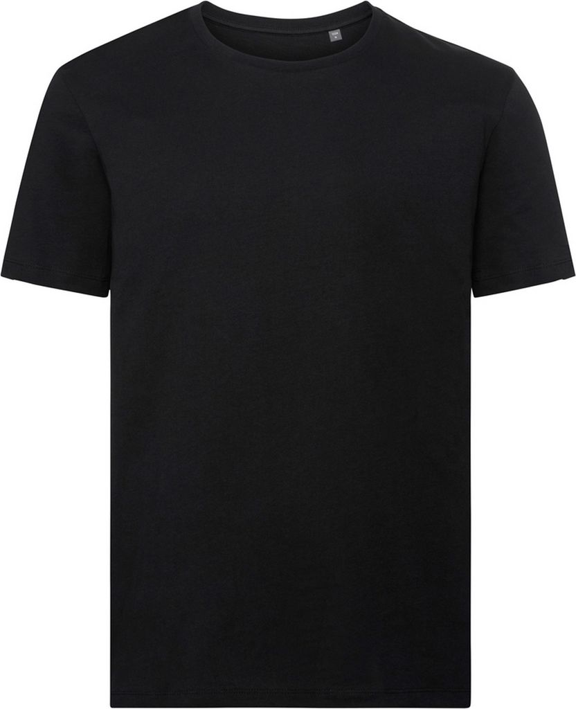 Russell Herren Authentic Pure Organik T-Shirt PC3569 (XS) (Schwarz)