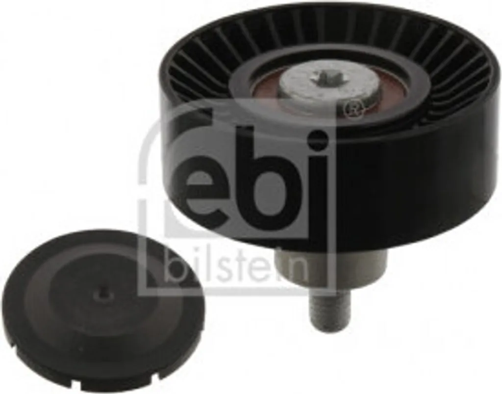 Poulie de renvoi FEBI 36057 robuste pour courroie trapézoïdale Audi A8
