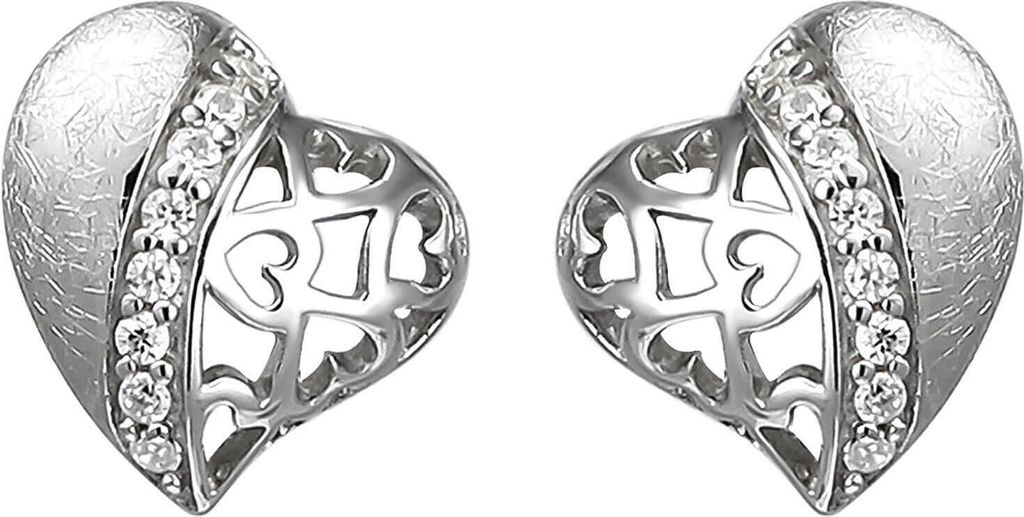 Ohrstecker-Herz-925-Silber-eismatt-mit-16-Zirkonia