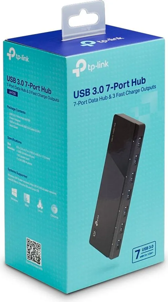 Hub USB Alimenté 7 Ports TP-Link UH700 Multiprise USB Rapide - 2