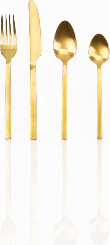 NUVORÉ cutlery | Besteck-Set aus Edelstahl, 24-tlg. - modernes Design