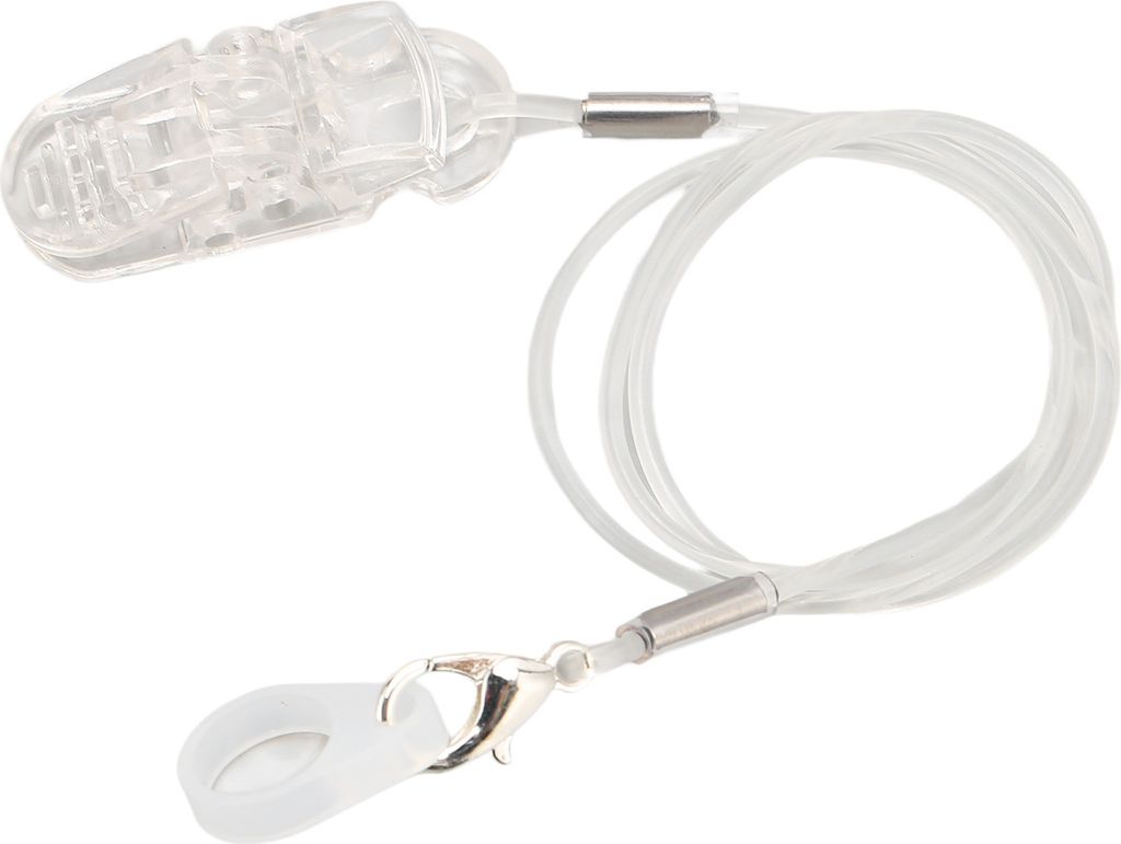 Hörgerät Clip Transparent Verhindern Verlust Tragbare Monaural Hörgerät Lanyard für ältere Menschen und Kinder