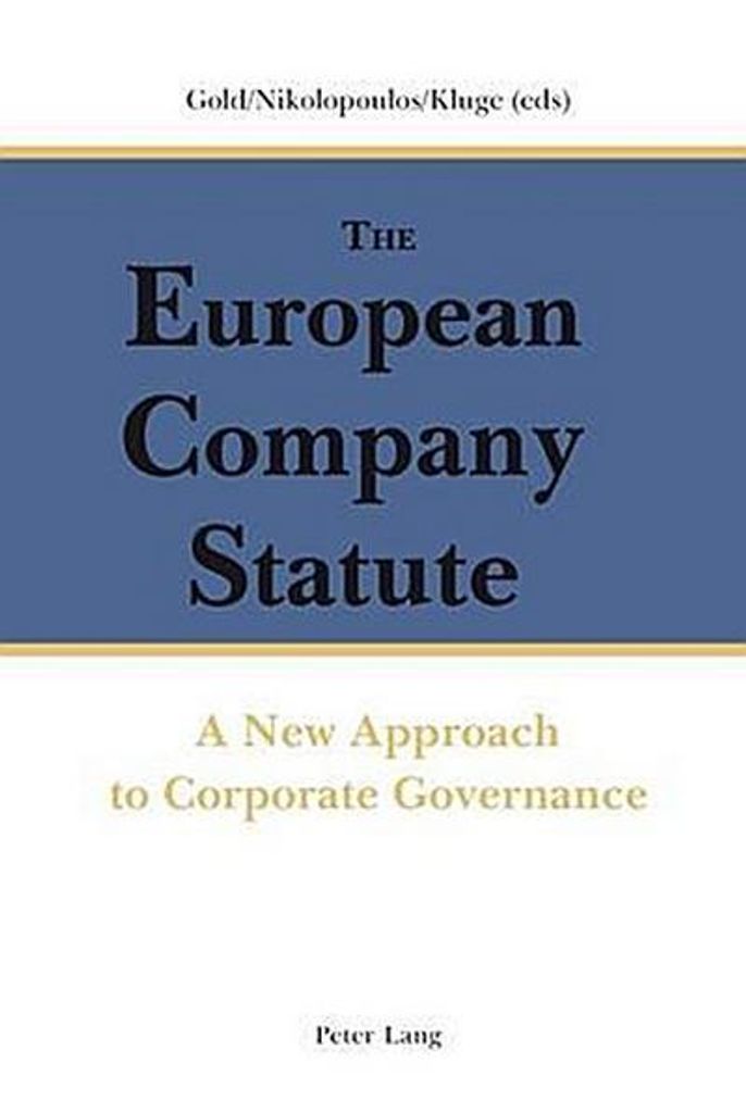 Das Statut der Europäischen Aktiengesellschaft