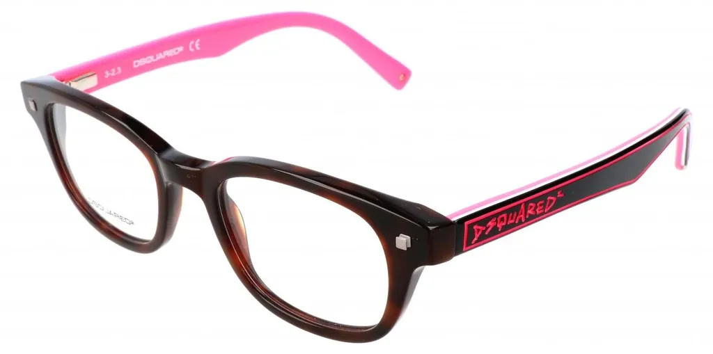 Lunettes de vue Dsquared2 DQ5098 052 Écaille - Monture Optique Homme 48mm
