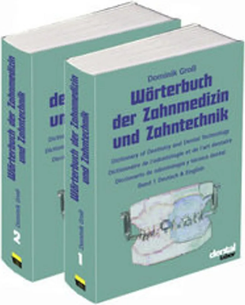 Dictionnaire de Médecine Dentaire Allemand Anglais Français Espagnol