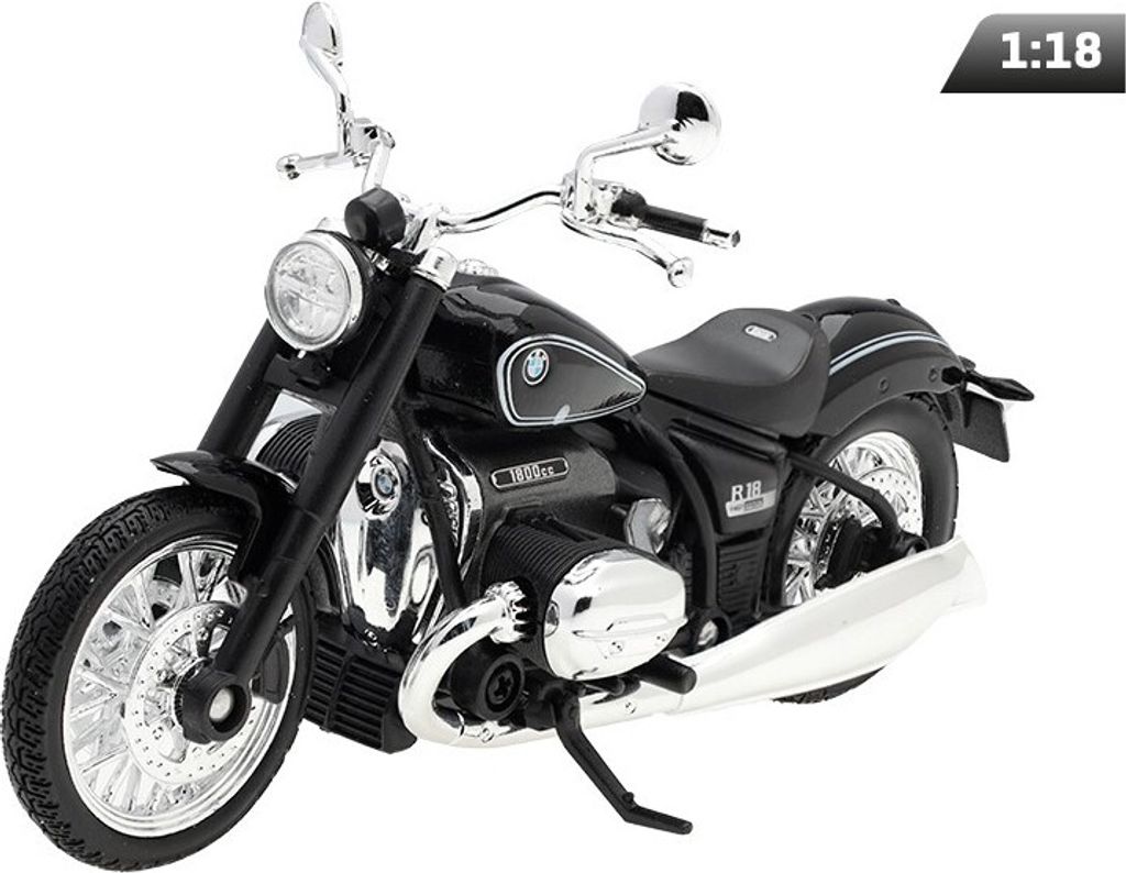Model 1:18, BMW R18, czarny Zdjęcie produktu 