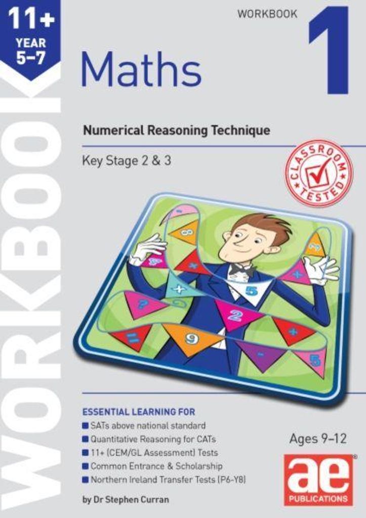 11+ Mathe Jahr 5-7 Arbeitsheft 1