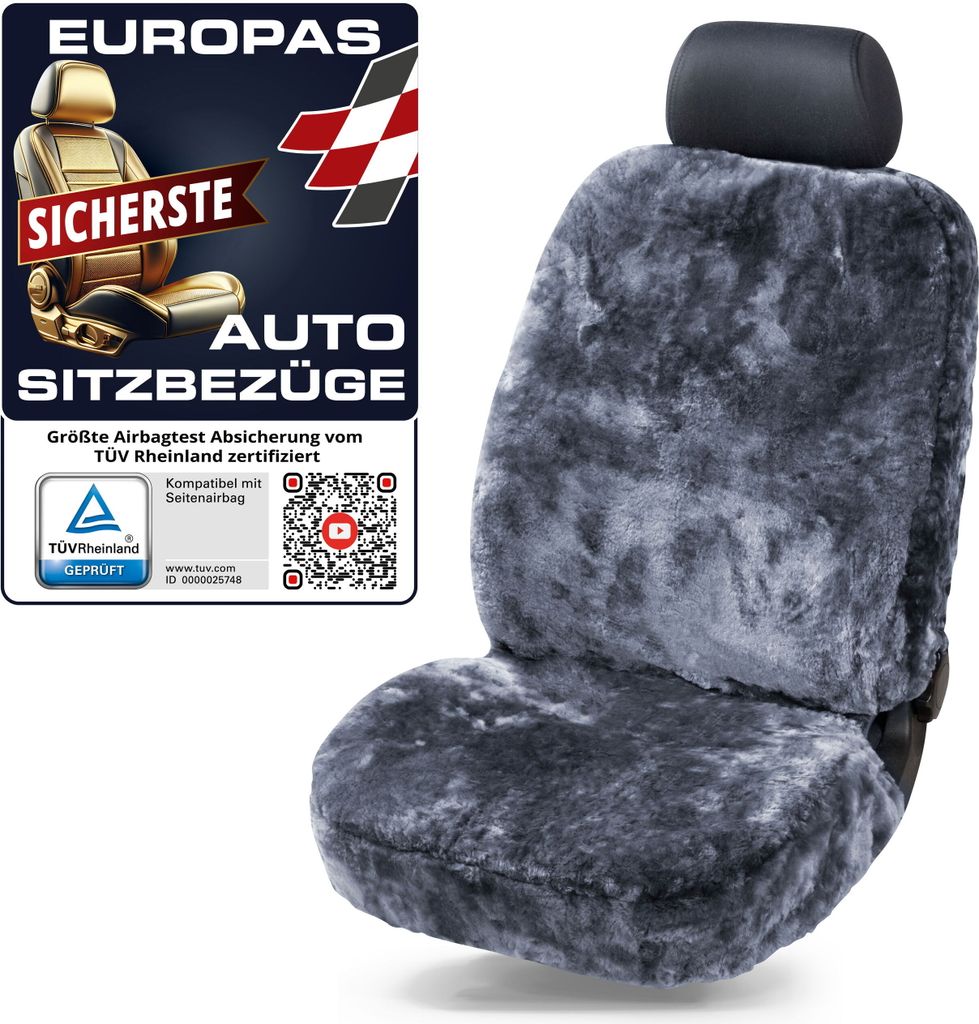 WALSER Lammfell Autositzbezug Monette, 100% Lammfell Produktbild 