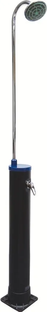 Douche solaire de jardin pour piscine 20L PVC avec porte-serviettes