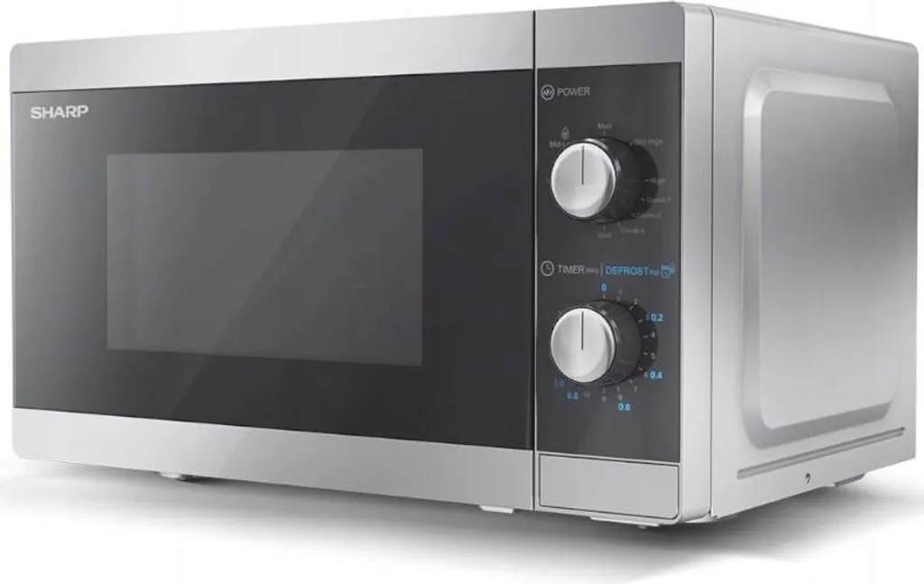 Sharp Microonde YC-MG01E-S Argento con Grill | Risparmia Tempo - 20