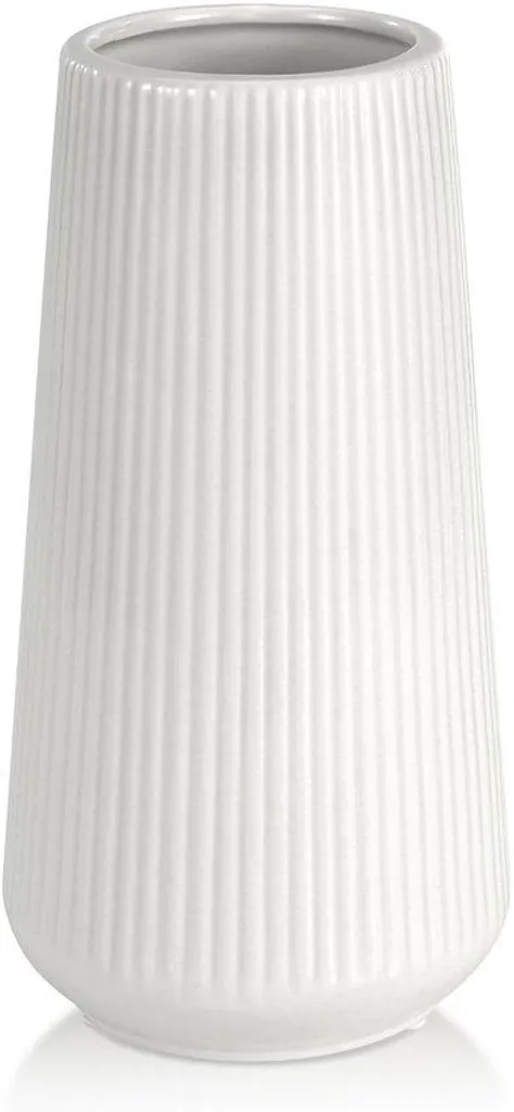 Vase funéraire décoratif avec pied pour fleurs de cimetière - 25cm