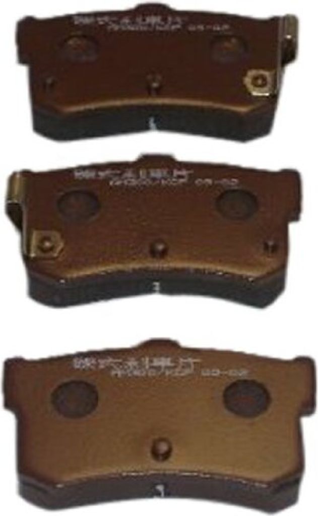 Japanparts PP-598AF Bremsbelagsatz, Scheibenbremse - (4-teilig)
