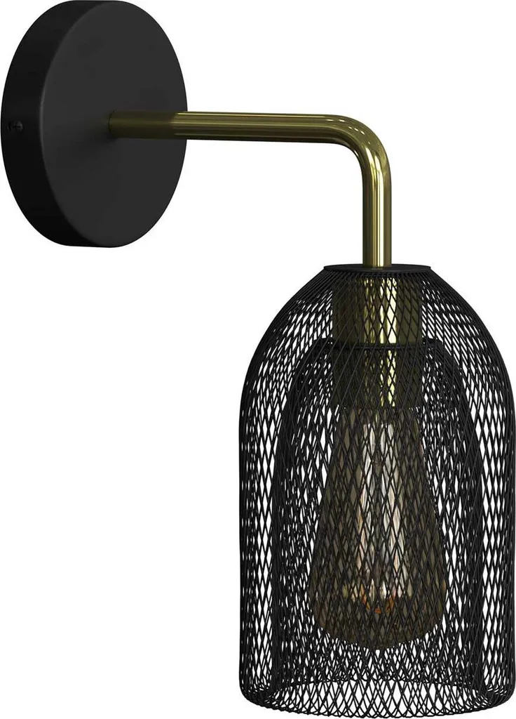 Applique murale Ghostbell avec bras courbé Fermaluce Metal orientable
