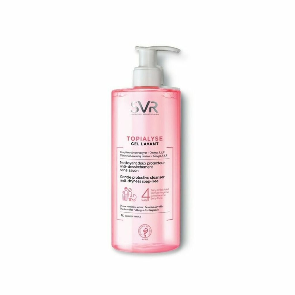 SVR Gel SVR Topialyse, gel limpiador, 1000 ml Imagen del producto 