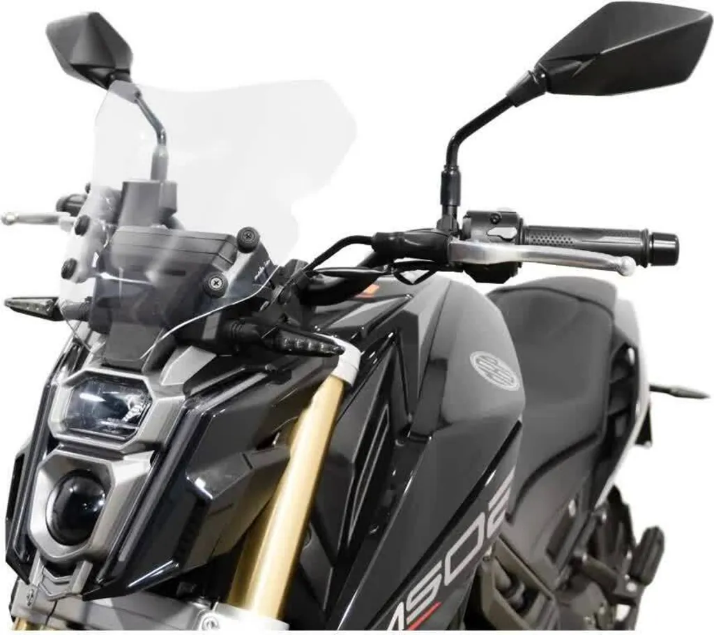 Bulle haute protection Isotta transparente 4mm pour moto MBP M502N