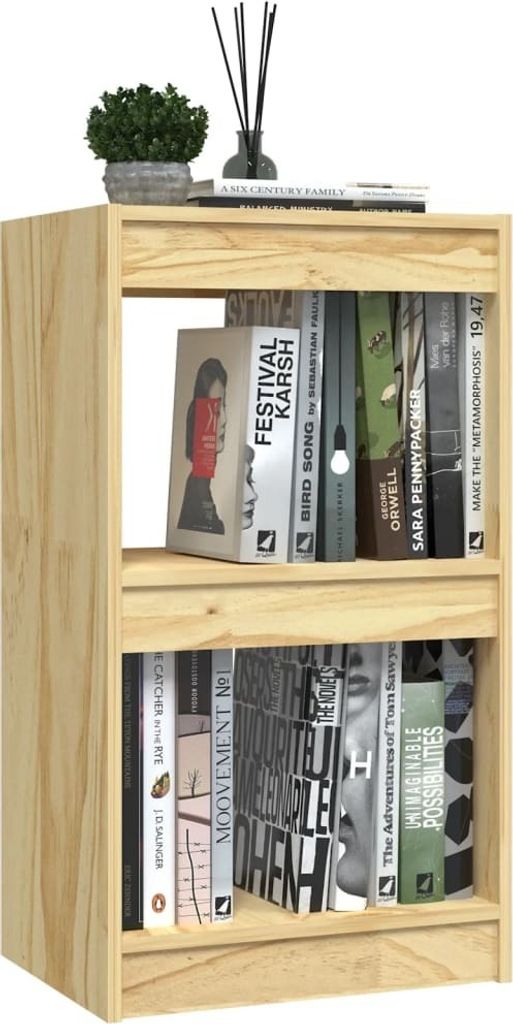 vidaXL Bücherregal 40x30x71,5 cm Massivholz Kiefer Produktbild 3