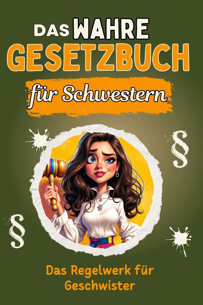 Das wahre Gesetzbuch für Schwestern - Genial lustiges Humorbuch - das perfekte Geschenk für Weihnachten und Geburtstag