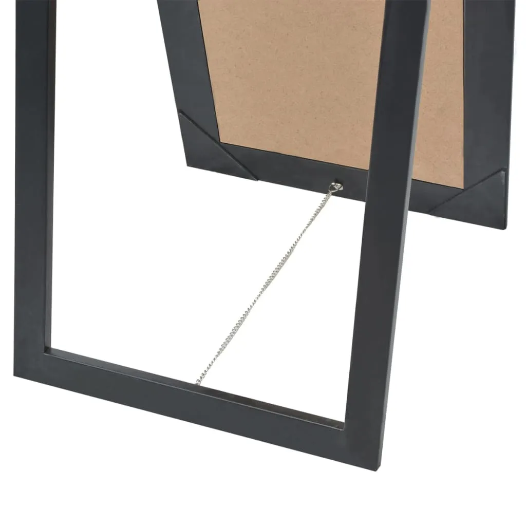 vidaXL Specchio Barocco Nero 160x40 - Specchiera da Terra per Camera - 10