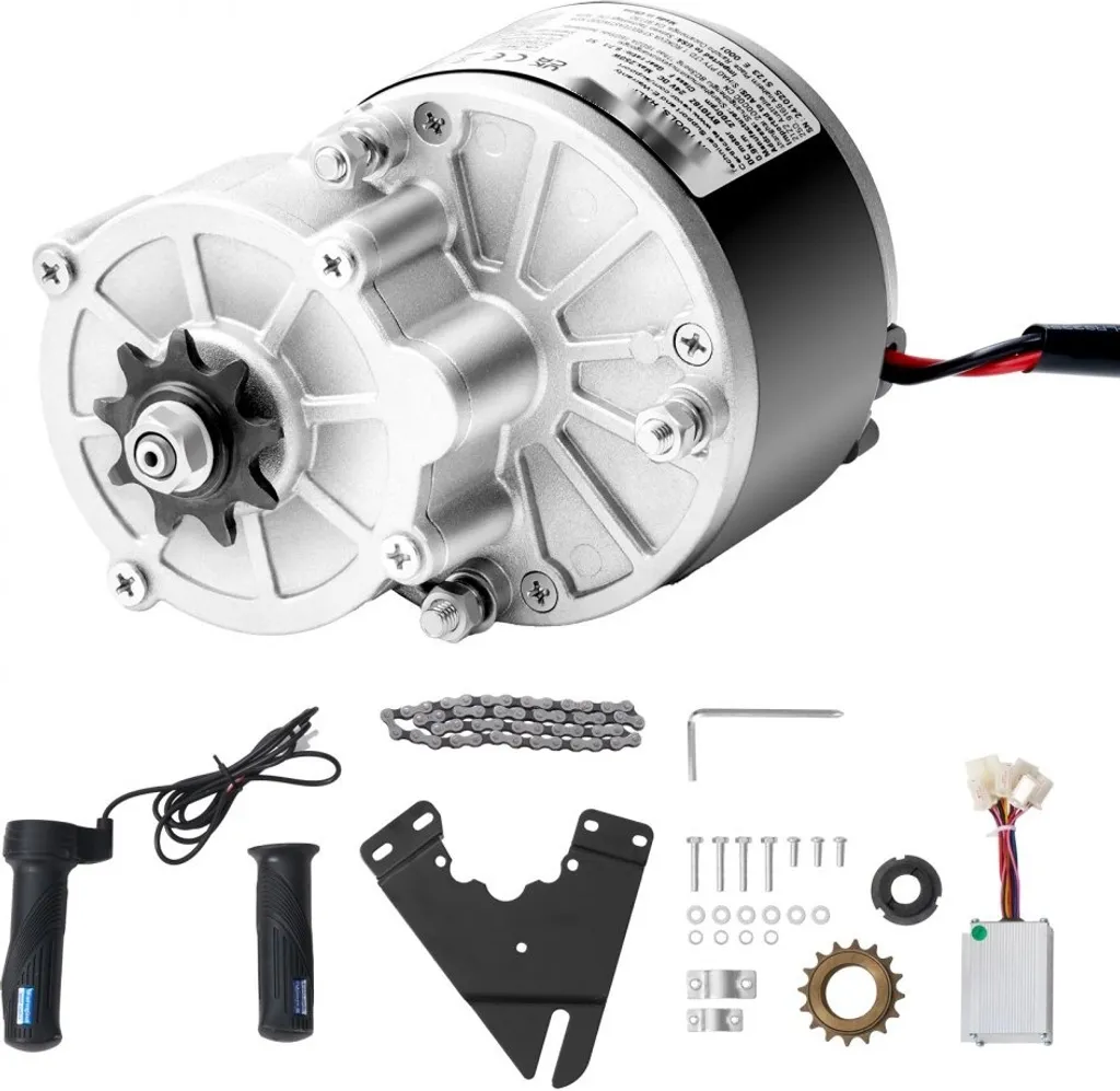 Motorisation 250W 24V pour Trottinette et Kart avec Variateur de Vitesse 2700
