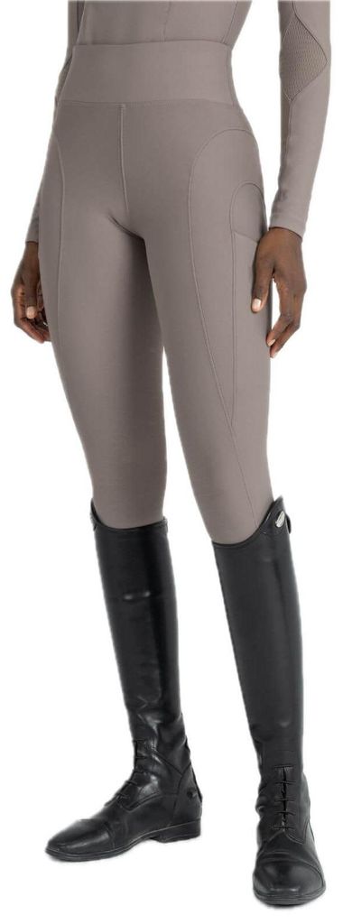 Maximilian Equestrian Reitleggings Damen Full-Grip Outline Damenreitleggings Taupe M