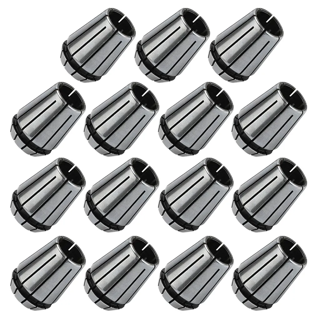 Jeu de 15 mandrins à pince ER25 de 2mm à 16mm pour fraisage CNC
