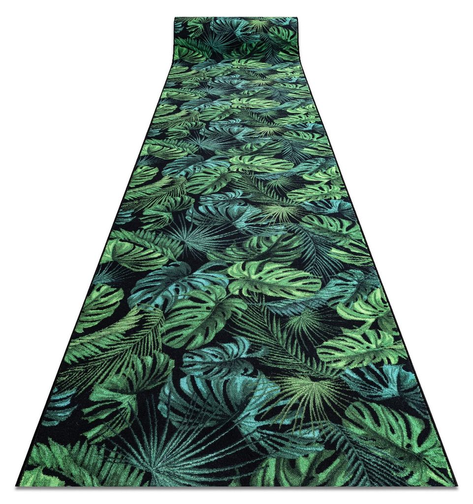 TAPIS DE COULOIR antidérapant MONSTERA Feuilles la gomme Image du produit 