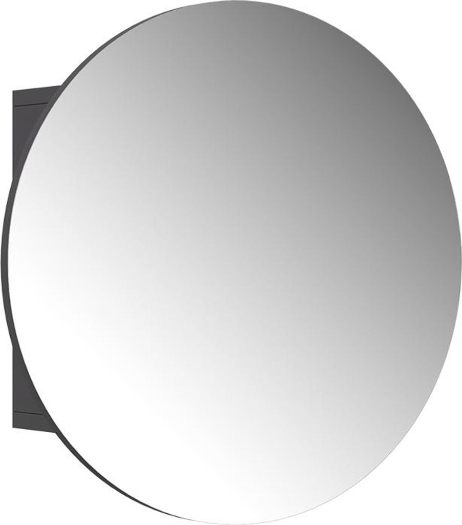 Badspiegelschrank Vicco Loki Anthrazit 50 x 50 cm mit 2 Produktbild 